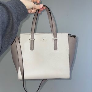 Taupe Kate spade shoulder bag